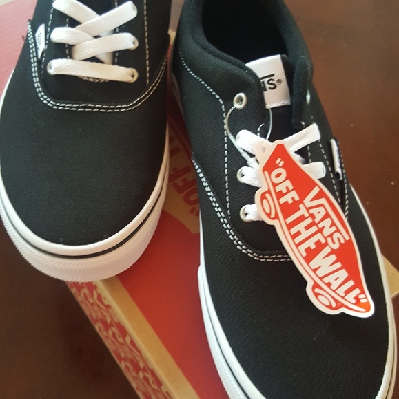 vans doheny black and white